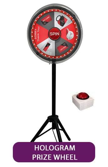 hologram prize wheel|Hologram Prize Wheel for Trade Shows and Exhibitions .